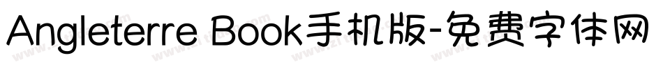 Angleterre Book手机版字体转换